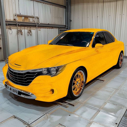 Vinil Automotriz Full Wrap Yellow Submarine 1,52x18 M
