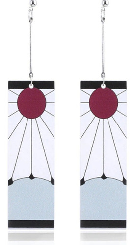 Aretes Tanjiro Kamado Hanafuda Kimetsu No Yaiba Demon Slayer