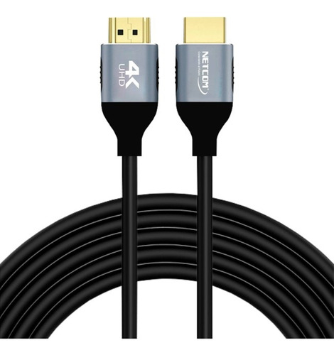 Cable Hdmi Netcom 4k 60hz V2.0 De 3 Metros