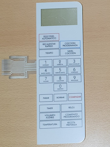 Panel Membrana Microondas Bgh 16650