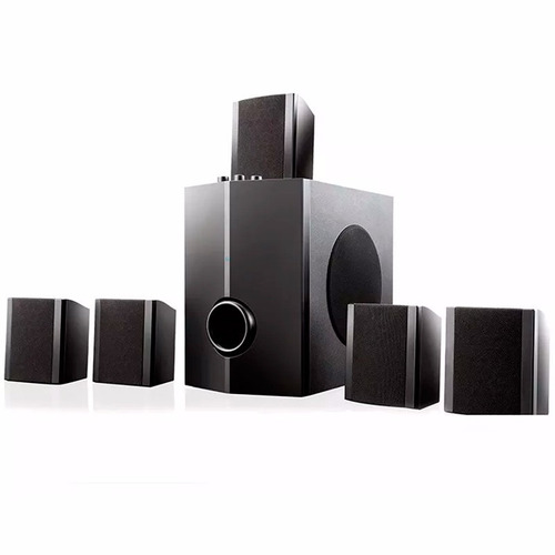 Home Theater Multilaser Sp087 40w Rms Aux 5.1 Canais Som
