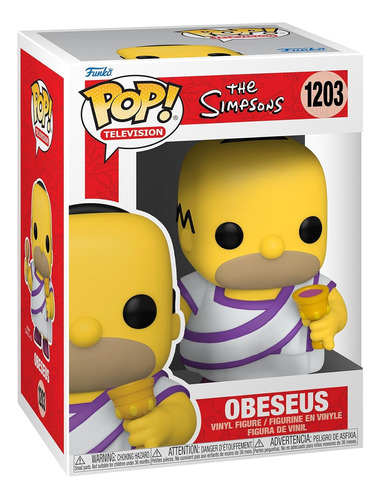 Funko Pop! Tv The Simpsons: Obeseus, Envió Hoy!!!