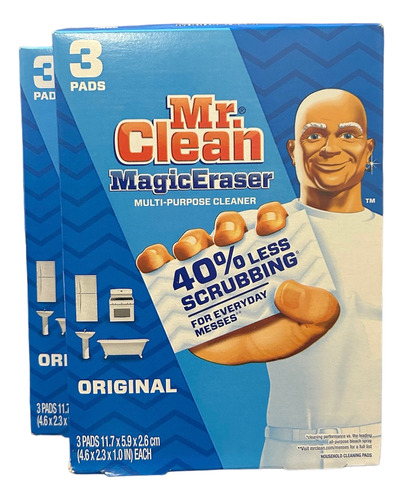 Esponja Mr. Clean Eraser Original Pack X 3