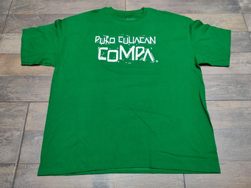 Playera Puro Sinaloa Compa Puro Culiacán Compa Verde