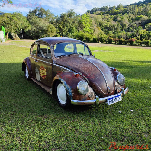 Volkswagen Fusca 1965 Ratlook Rat Look Hood Ride Poaparts