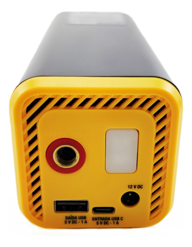 Compressor De Ar Portátil Automotivo Power Bank Vonder
