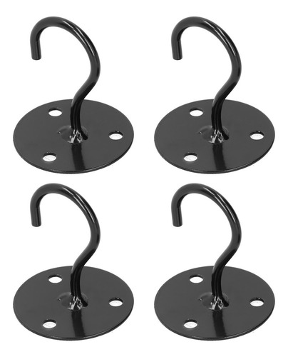 T Conjunto De 4 Cabides De Teto Em Ferro Forjado Para Montar