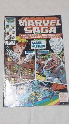 Historieta Comic * The Marvel Saga * Nº 5 Ingles Antigua