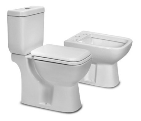 Inodoro Deposito Dual Bidet Tapa Piazza Amalfi Sanitarios 