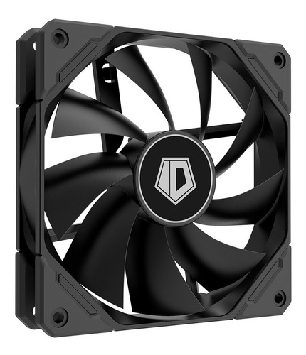 Imagen 2 de 6 de Cooler Fan Id-cooling 120mm Pwm Antivibracion Tf-12025 Negro