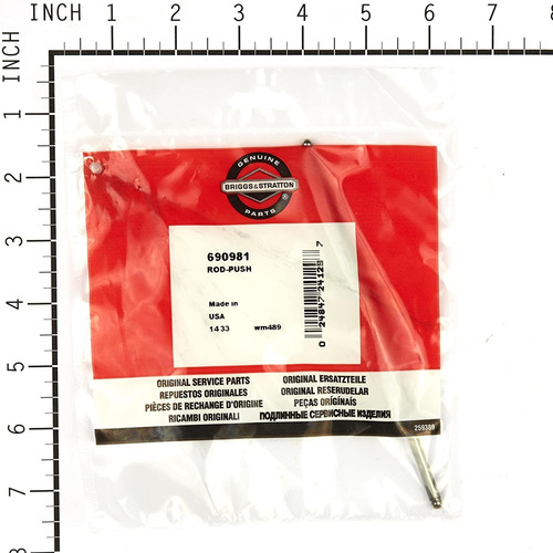 Briggs & Stratton 690981 Reemplaza La Varilla De Empuje 498
