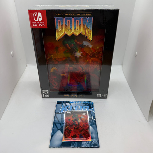Doom Collection Limited Run Nintendo Switch Nuevo Sellado (Usado)
