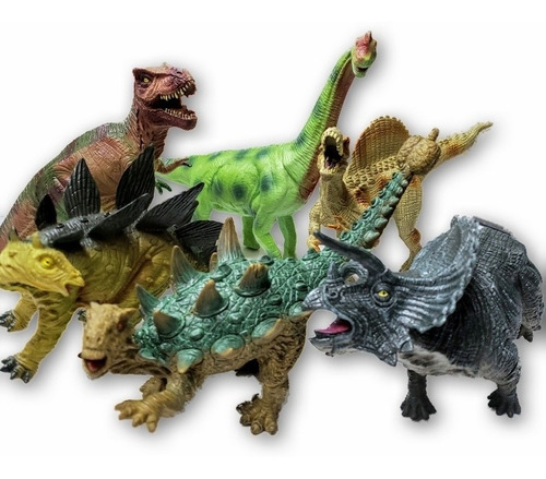 Dinosaurios Playset X 6 Figuras Coleccion