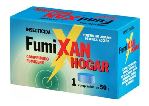 1 X Insecticida Fumixan Hogar 50 Gr Pastillas 