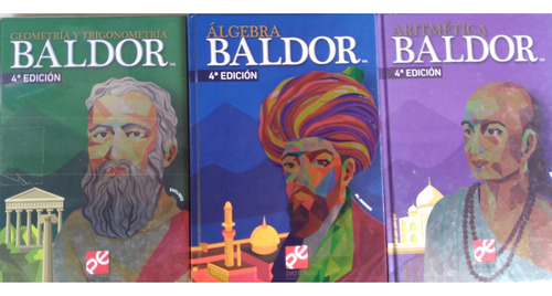 Pack Baldor Aritmética Algebra Geometría Y Trigonometría