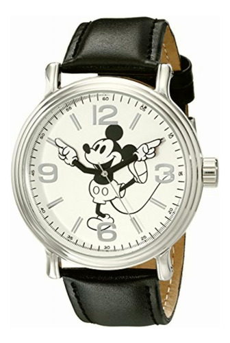 Disney Mickey Mouse Reloj Analógico De Cuarzo Para Adultos