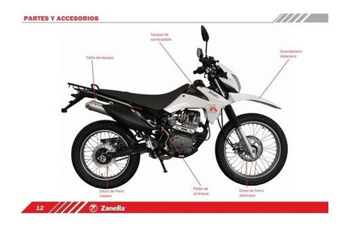Imagen 10 de 25 de Zanella Zr 150 Lte Motozuni