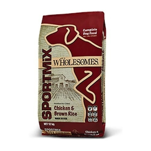 Sportmix Wholesome Chicken & Brown Rice 12 Kg Tm