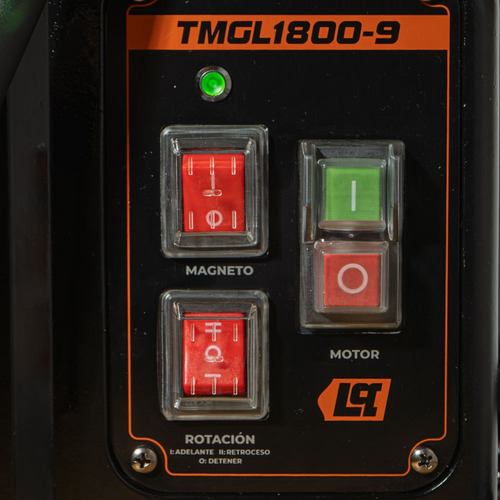 Taladro De Base Magnetica Lusqtoff 1800w 2 Velocidades Color Negro Frecuencia 50 Hz