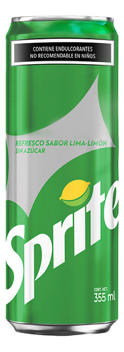 Refresco Sprite Sin AzĂșcar 355 Ml. C/u. (6 Pack)