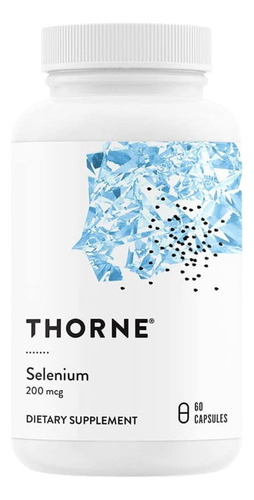 Selenio 200 Mcg 60 Caps Thorne - U - Unidad A $2348