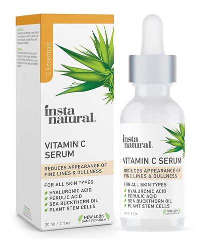 Serum Ácido Hialurónico Y Vit E Antiedad Instanatural 1pack Tipo de piel Todo tipo de piel