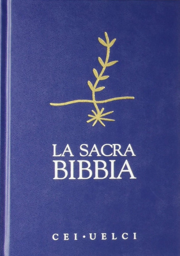 Livro La Sacra Bibbia. Uelci. Versione Ufficiale Della Cei Importado