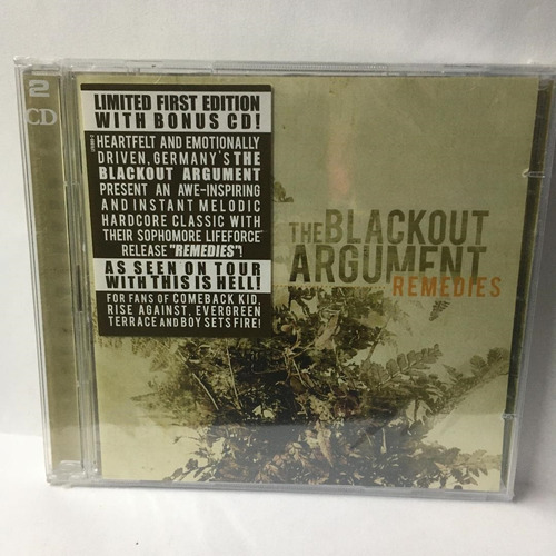 The Blackout Argument - Remedies (2009) Metalcore / Ed. Espe