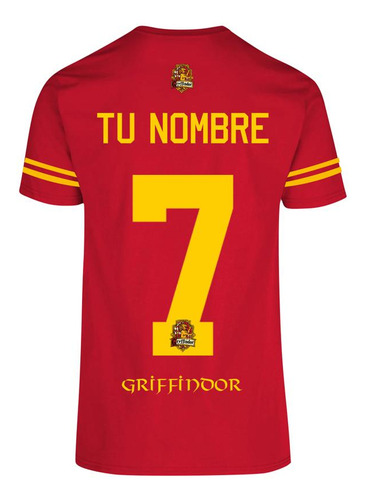 Playera Gryffindor Harry Potter Quidditch Hogwarts