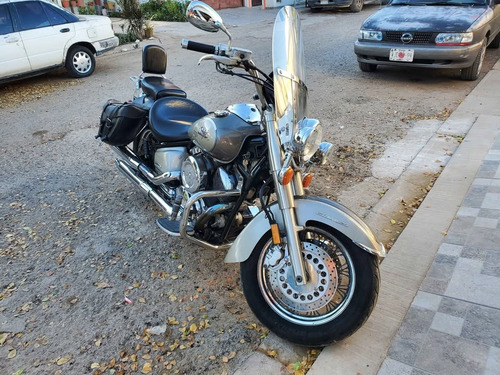 2002 Yamaha Vstar Clásic 1100 Cc Alforjas De Piel