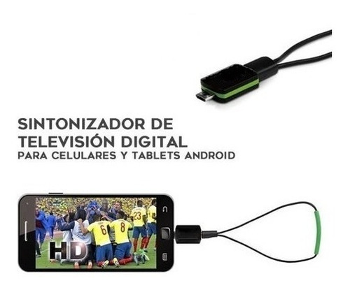 Sintonizador Tv Digital Android Celular Tablet  Actualizado