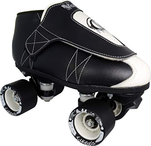 Patines Cuádruples De Velocidad Vanilla Jr. Tuxedo (niños 4)