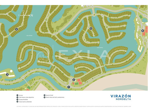  Lote Al Lago Venta En Virazón, Nordelta