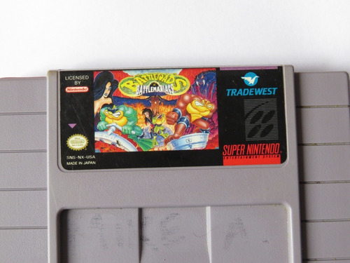 Id 887 Battletoads In Battlemaniacs Snes Original