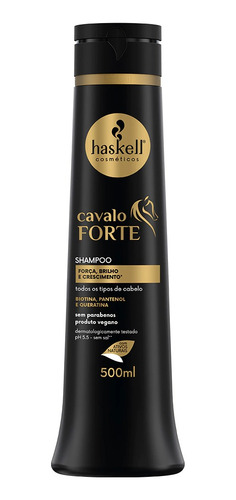 Haskell Cavalo Forte Kit Força E Brilho 5x1 completo