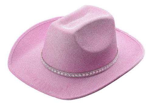 Ys Sombrero De Fieltro Clásico De Vaquera Occidental Con