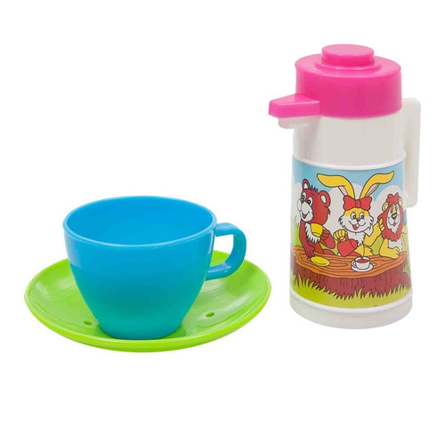 Set Loza Juego Cocina Platos Ollitas Niña