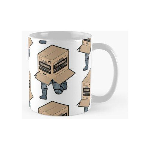 Taza Solid Snake Sneaking In Box - Metal Gear Solid Calidad 