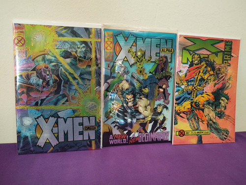 Xmen Alpha Prime Omega Cómics Inglés Foil Era Apocalipsis 