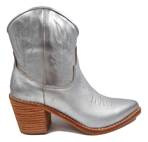 Botas Texanas Plateadas MercadoLibre