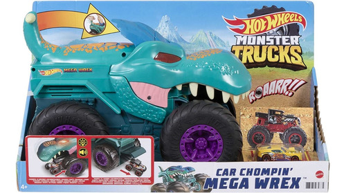 Lanzador Hot Wheels Monster Trucks Mega-wrex Original