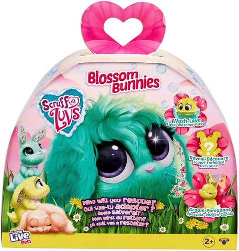 Little Live Pets Adotados Scruff Luvs Edição Coelhos Fun