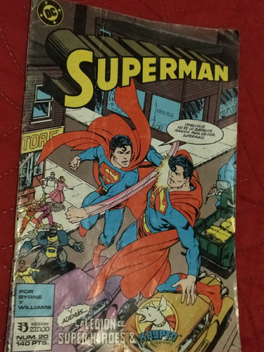 Revista Coleccionable Cómic Superman De Dc Comics Año 1987