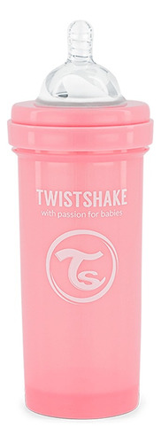 Tetero Twistshake Anti-cólico 260ml Rosado (78255-114272400)