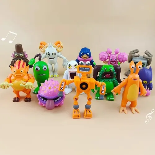 13 Bonecos Wubbox Dos Meus Monstros Cantores | Parcelamento sem juros