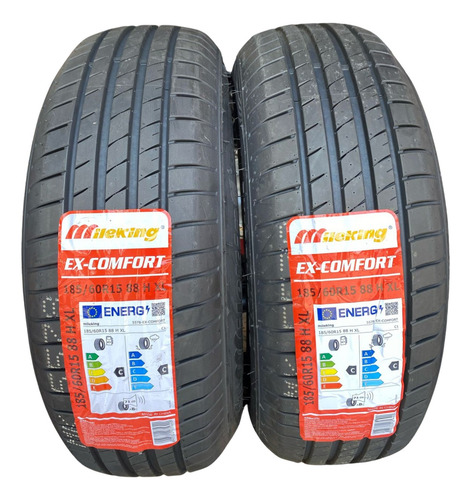 Kit De 2 Llantas 185/60r15 Mileking 88h Ex-comfort