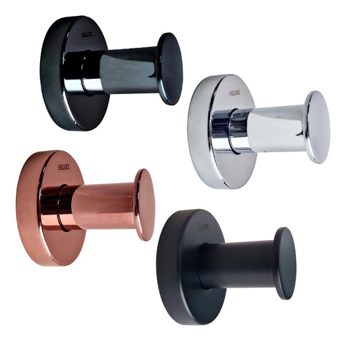 Gancho Sencillo Tubular Marca Helvex Tub-06 Cromo