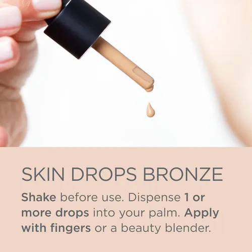 Base De Maquillaje Isdin Skin Drops Bronze Para Piel Mediana