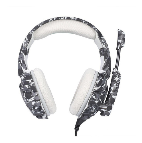 Imagen 2 de 3 de Auriculares gamer Onikuma K5 camo con luz LED