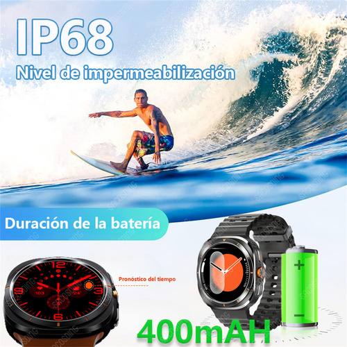 Smartwatch Reloj Inteligente Hombres Gps Track Para Android